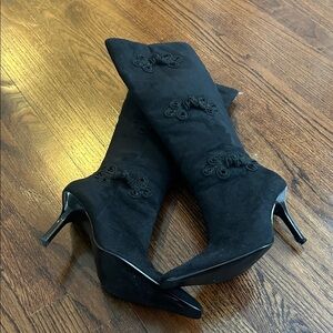 EBlack Women's Stiletto Boots